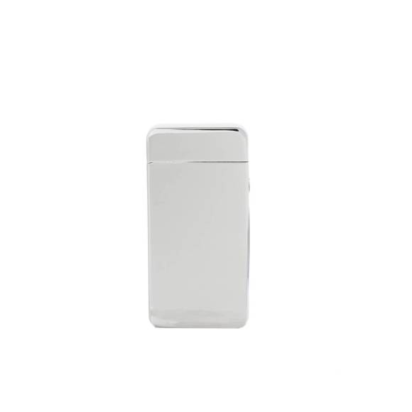NEW CREATIVE GIFTS INTERNATIONAL flameless flip top lighter in silver - Picture 3 of 3